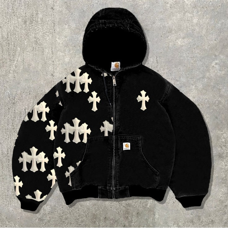 Cross of Thorns Zip Hoodie