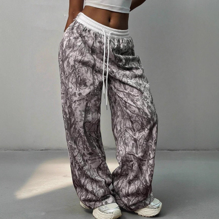 Marble Veil Baggy Pants