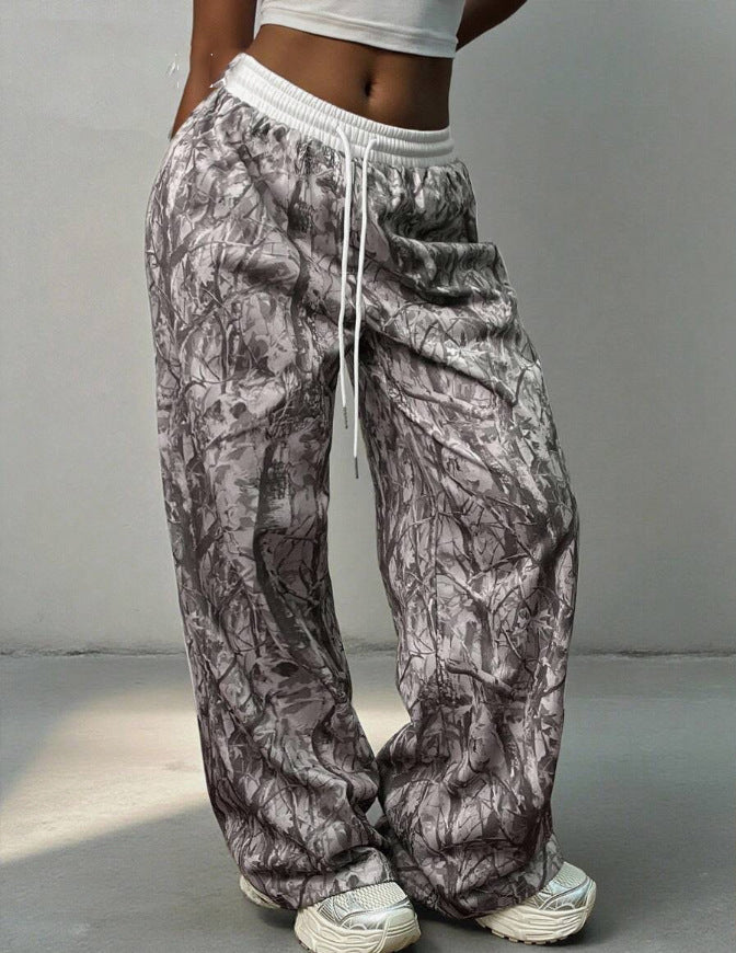 Marble Veil Baggy Pants