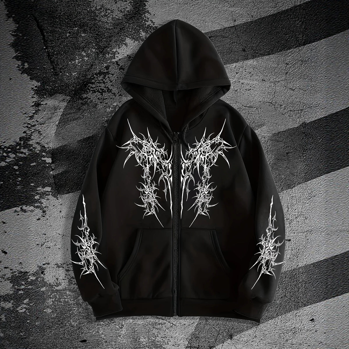 Dark Thorn Zip Hoodie