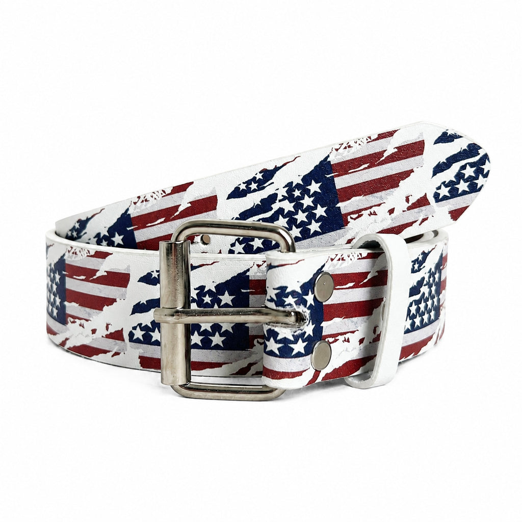 Vintage American Flag Belt