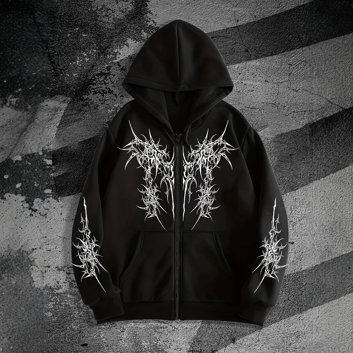 Dark Thorn Zip Hoodie