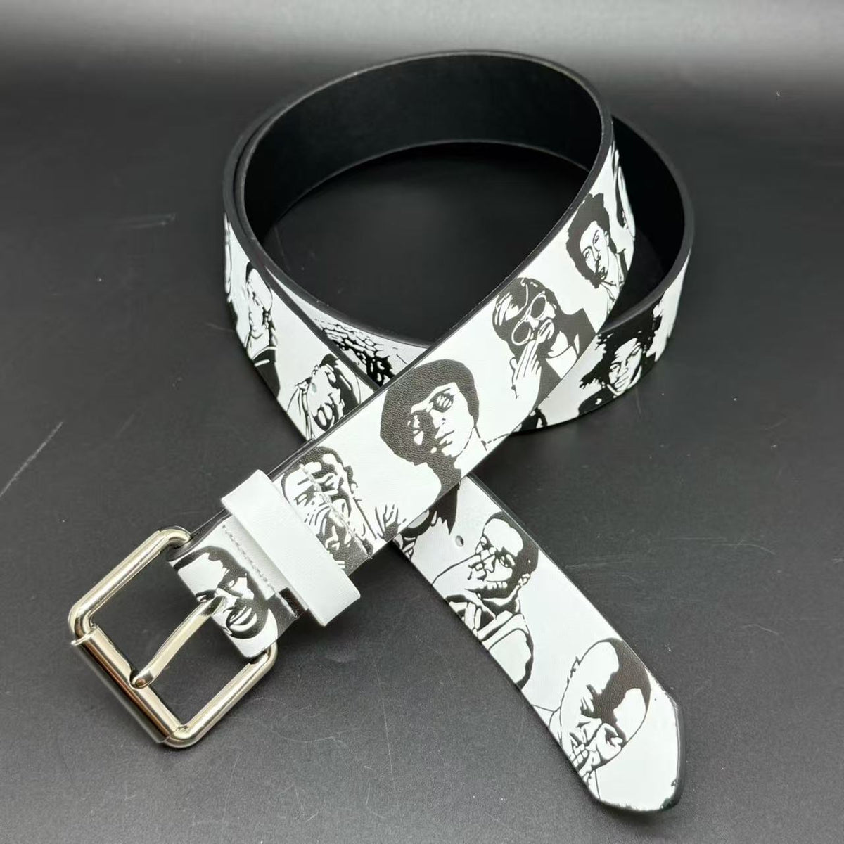 Vintage Portrait Graphic Belt