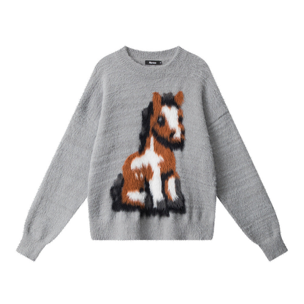 Pony Girl Knit Sweater