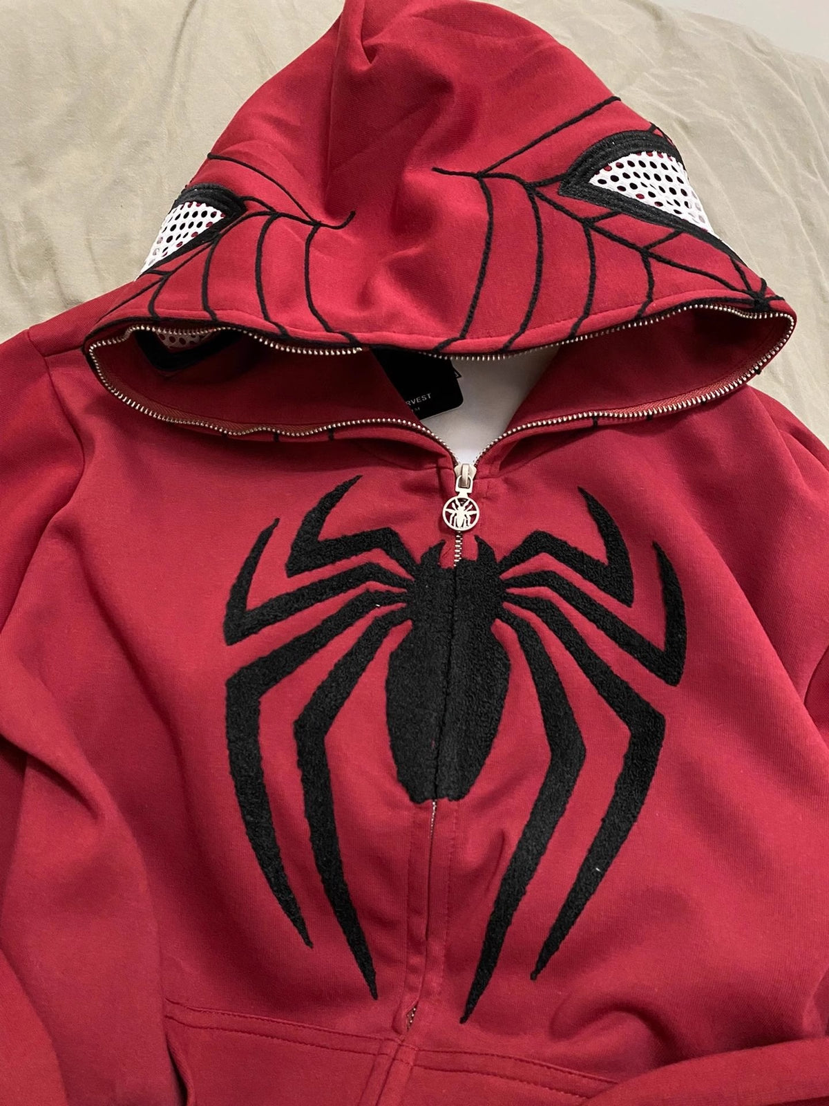 Spider Web Full-Zip Hoodie