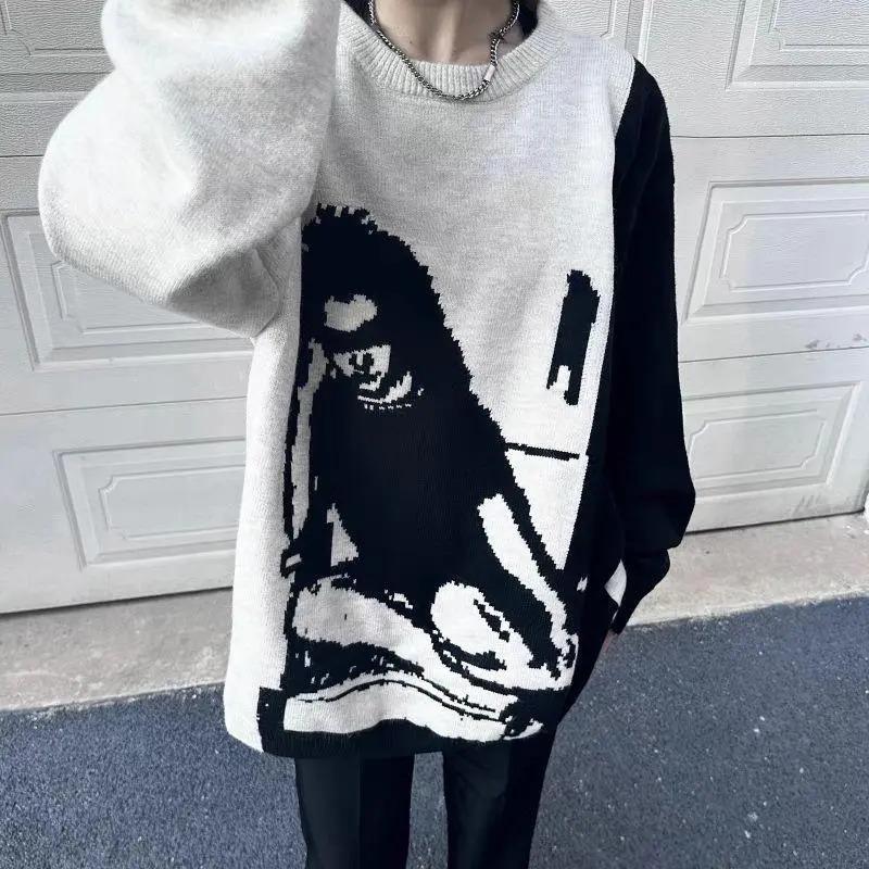 AUTUMN VIBES | Oversize Retro Baskılı Sweatshirt