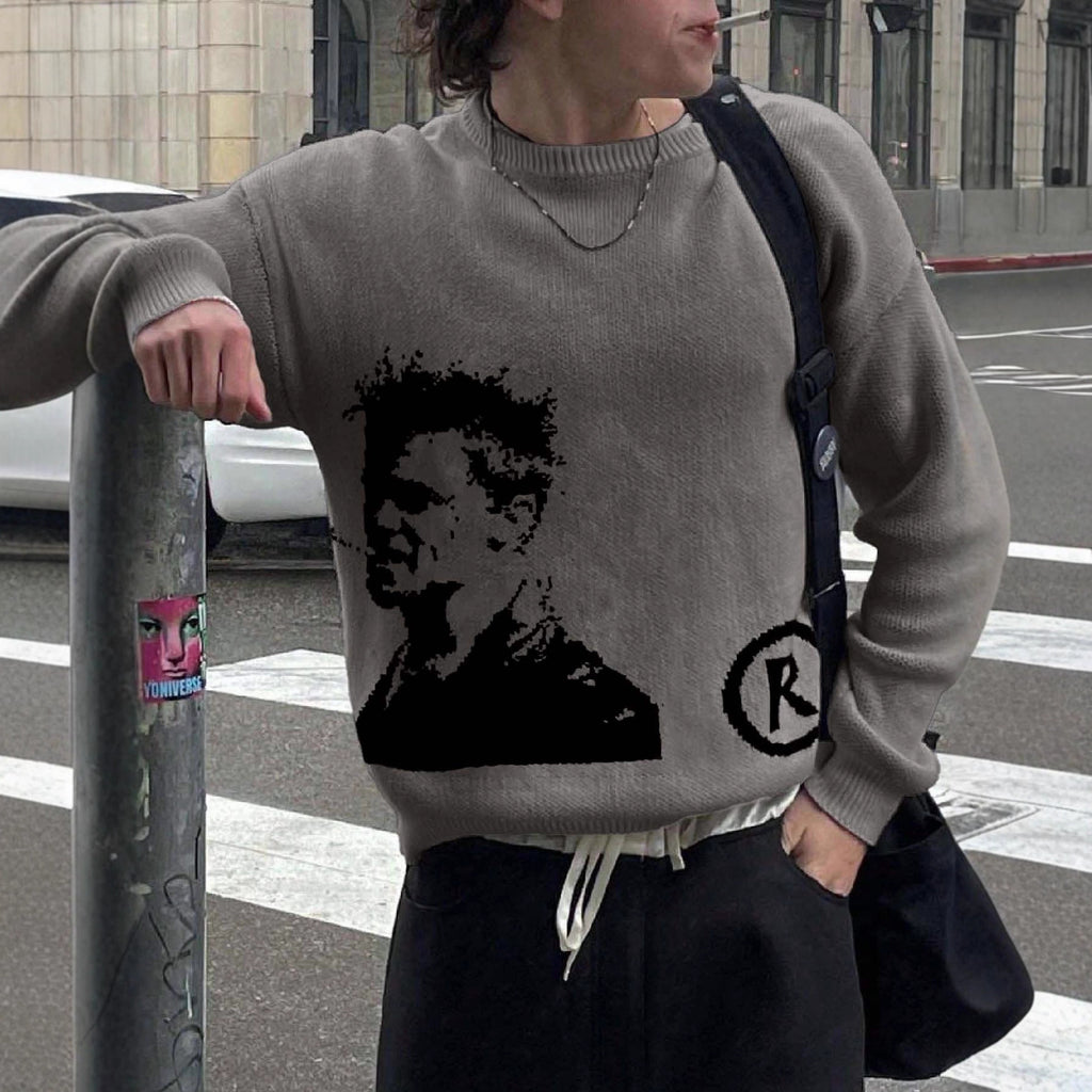 Cinematic Smoker Knit Sweater Y