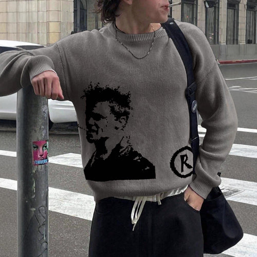 Cinematic Smoker Knit Sweater