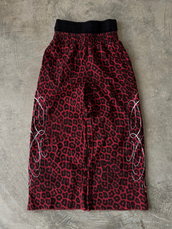 Black Distressed Sweatpants