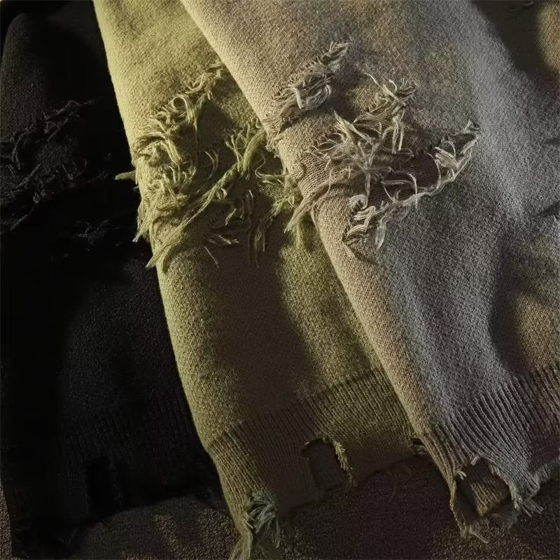 Wasteland Distressed Knit Sweater