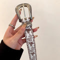 Vintage Western Engraved Belt
