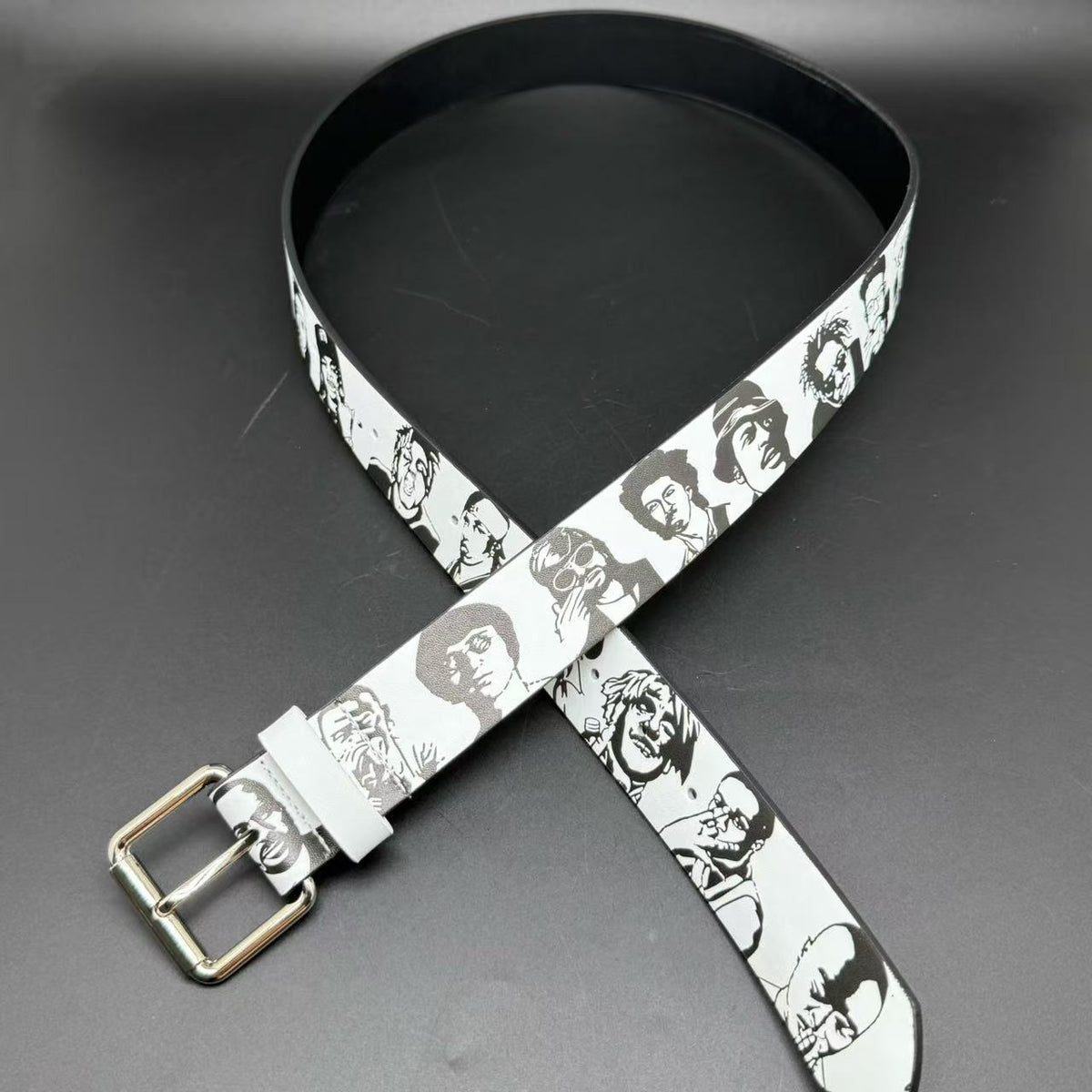 Vintage Portrait Graphic Belt