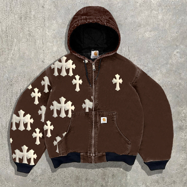 Cross of Thorns Zip Hoodie