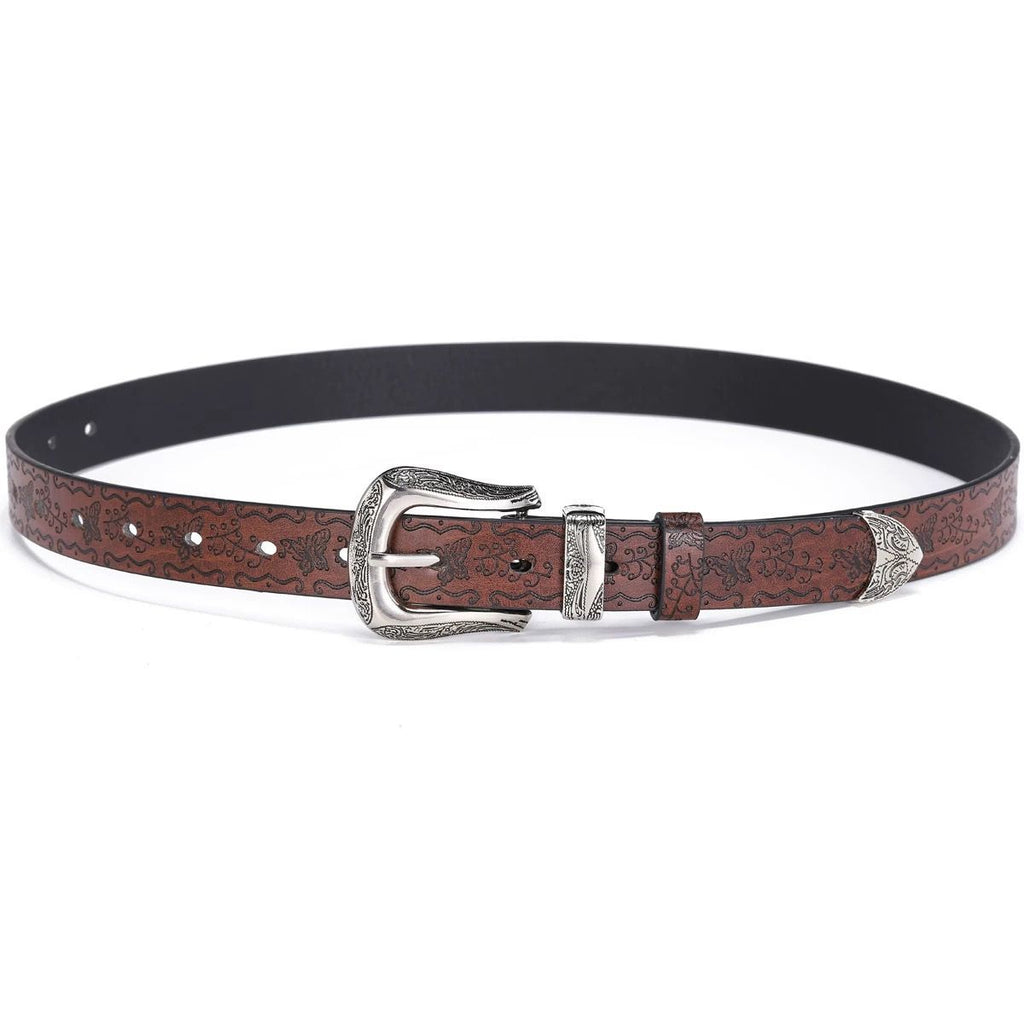 Vintage Western Engraved Belt