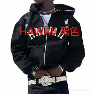 Y2K Vintage Graphic Zip-Up Hoodie  Oversized Streetwear Jacket