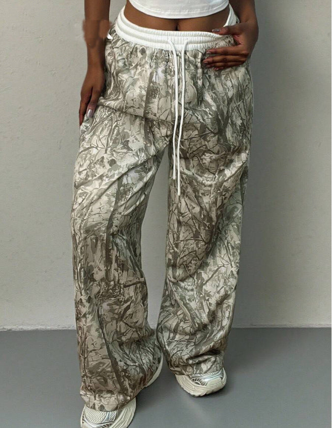 Marble Veil Baggy Pants