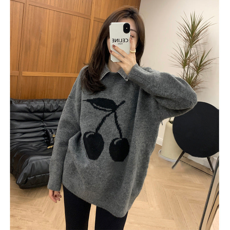 Cherry Girl Knit Cardigan