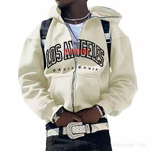 Y2K Vintage Graphic Zip-Up Hoodie  Oversized Streetwear Jacket