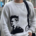 Cinematic Smoker Knit Sweater Y