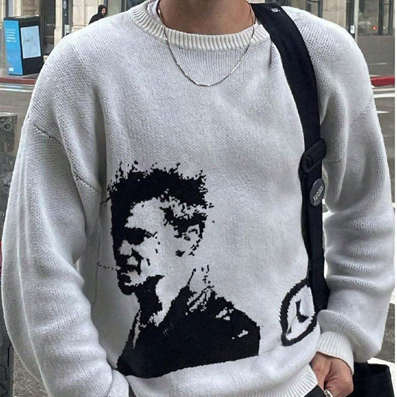 Cinematic Smoker Knit Sweater Y