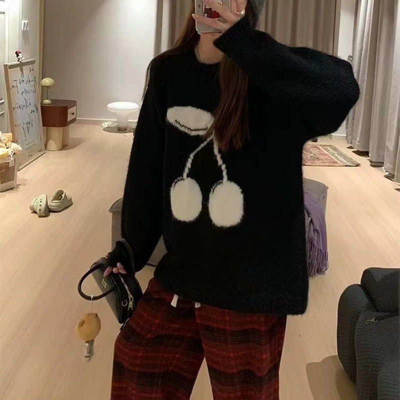 Cherry Girl Knit Cardigan