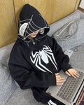 Spider Web Full-Zip Hoodie