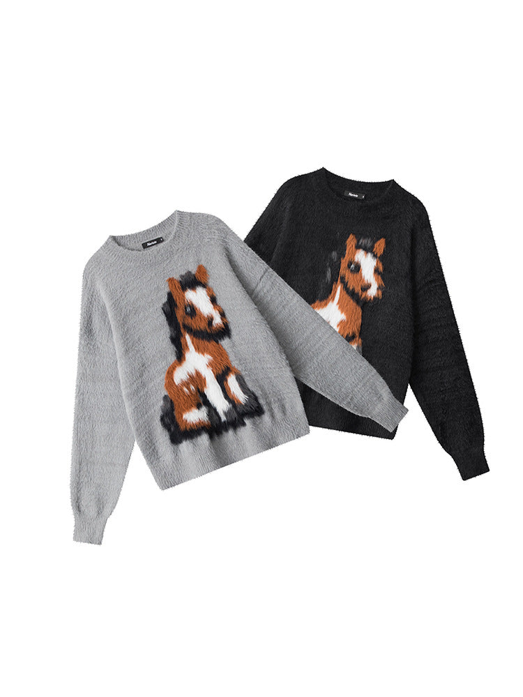 Pony Girl Knit Sweater