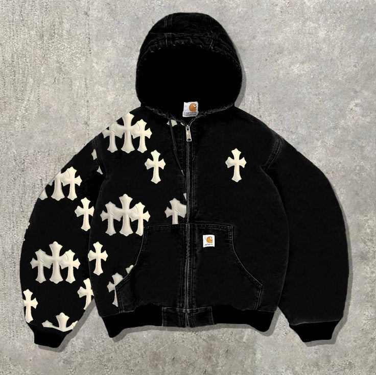 Cross of Thorns Zip Hoodie