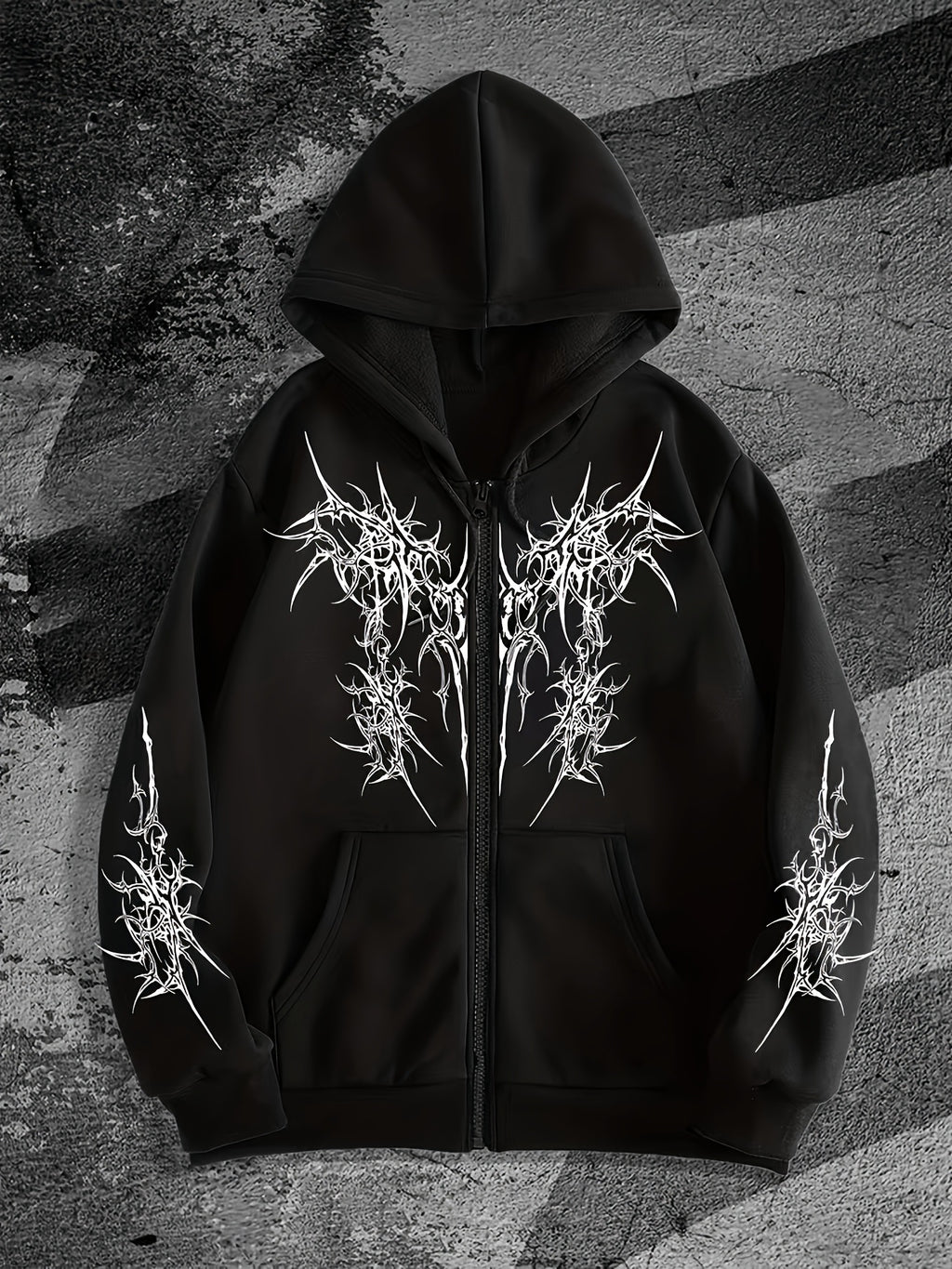 Dark Thorn Zip Hoodie