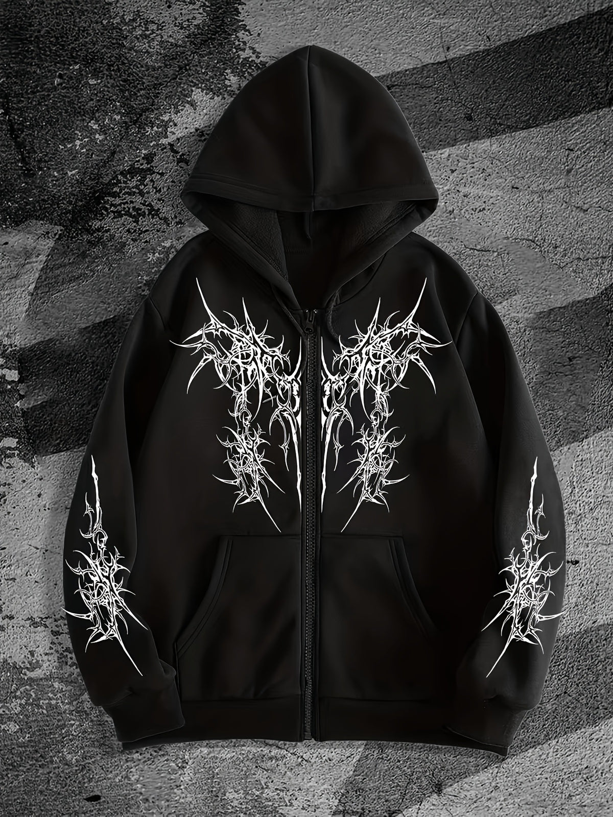 Dark Thorn Zip Hoodie