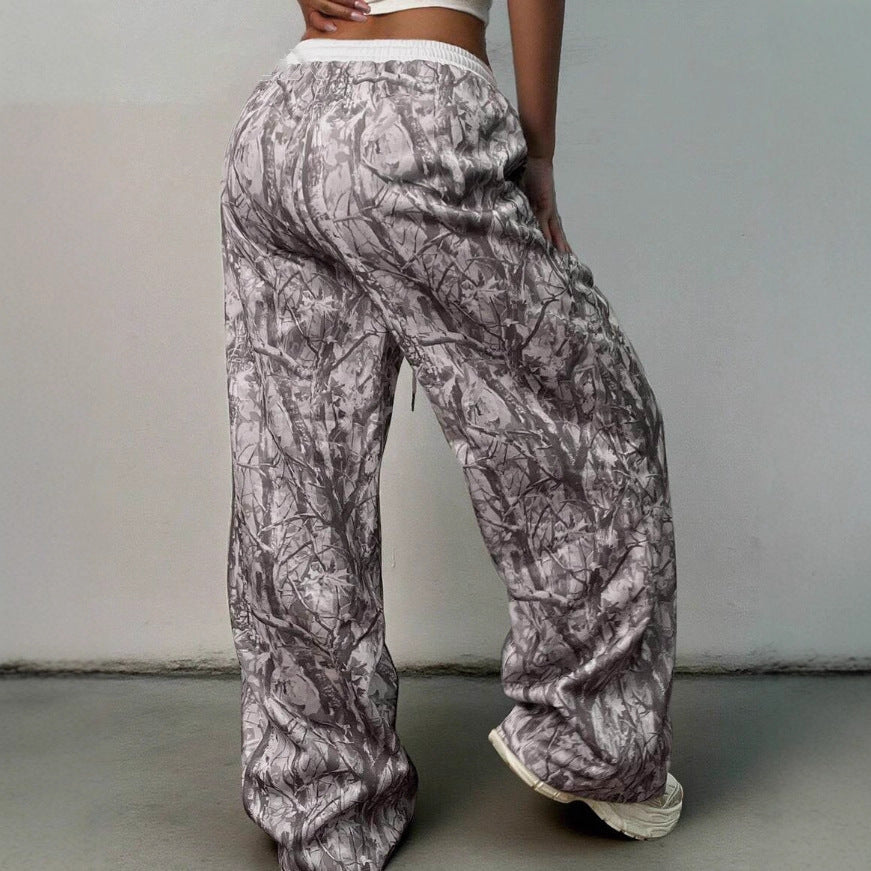 Marble Veil Baggy Pants