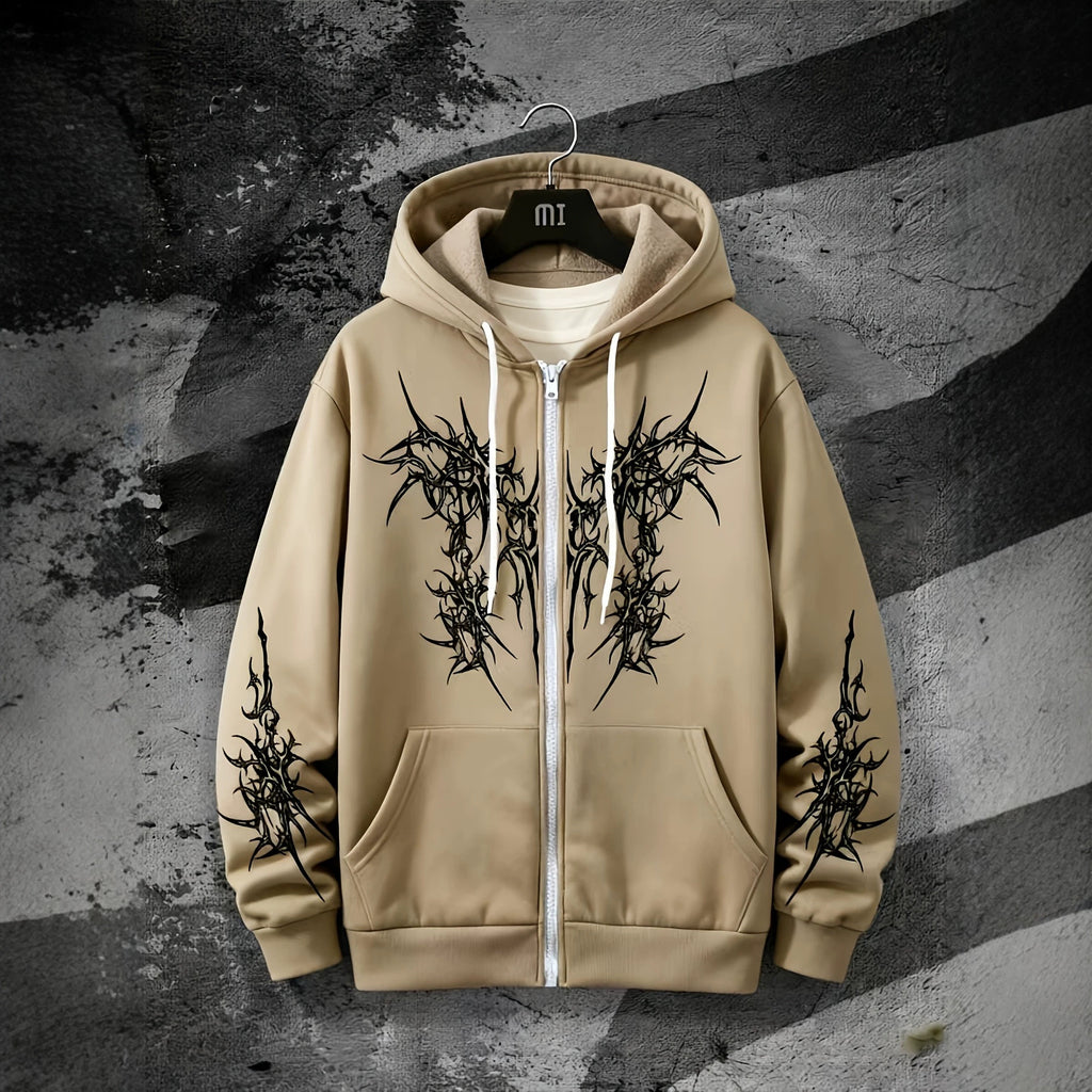 Dark Thorn Zip Hoodie