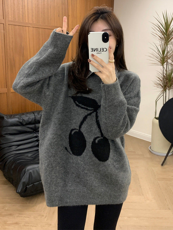 Cherry Girl Knit Cardigan