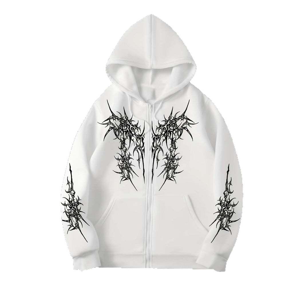 Dark Thorn Zip Hoodie