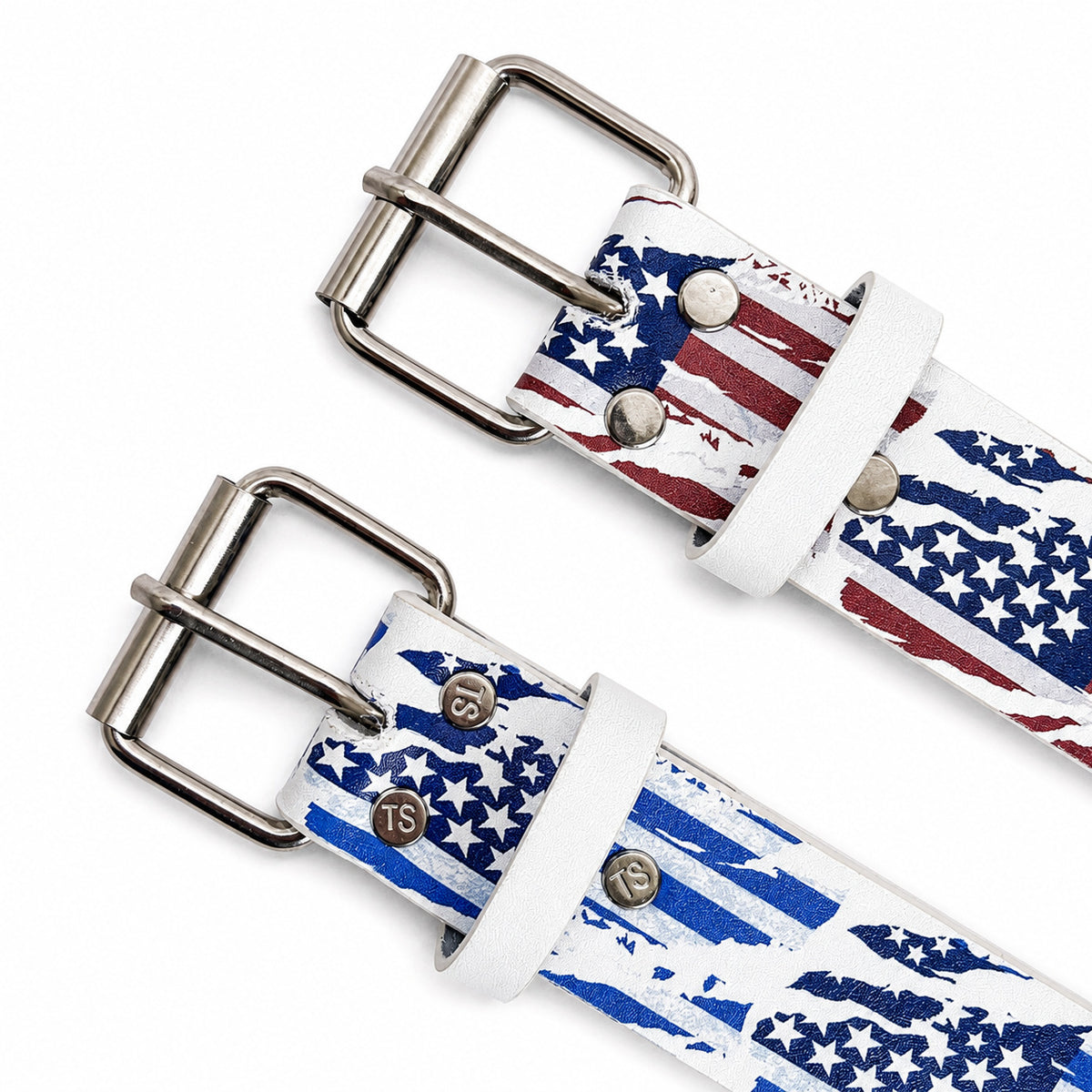 Vintage American Flag Belt