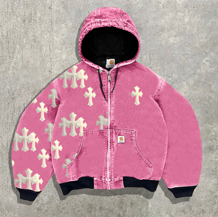 Cross of Thorns Zip Hoodie